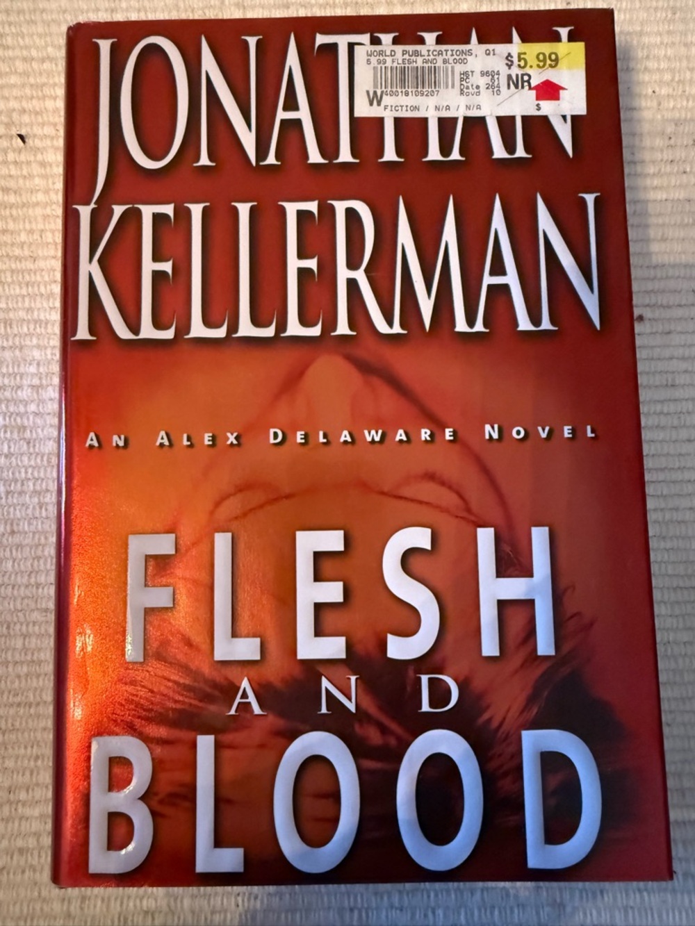 Flesh and Blood by Jonathan Kellerman an Alex Delaware novel